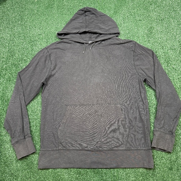J. Crew Other - J Crew T Shirt Hoodie Men's Size L Gray Pullover Long Sleeve Knit Goods Casual